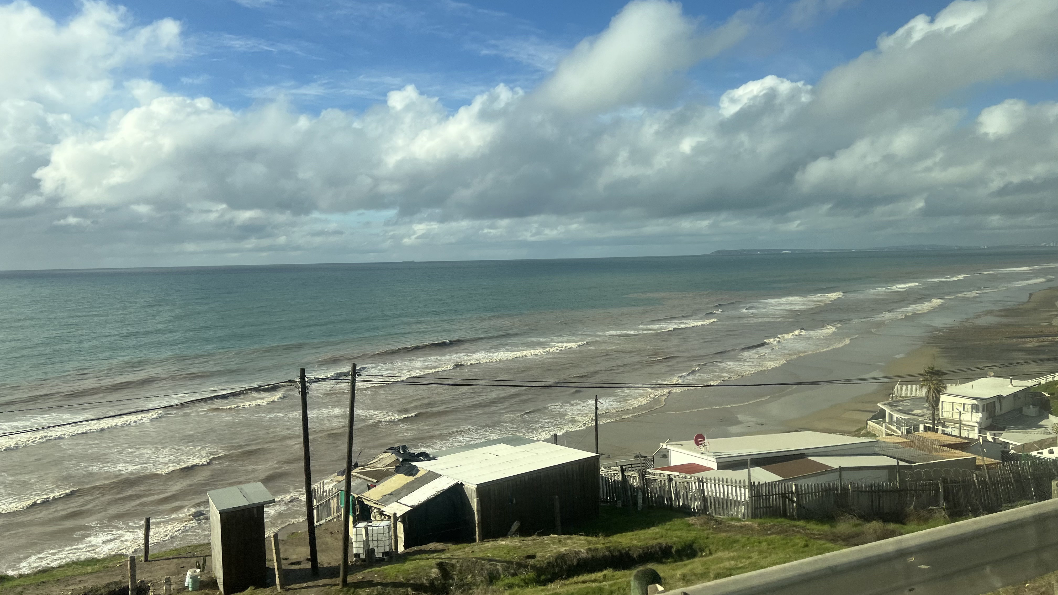 Houses by the beach