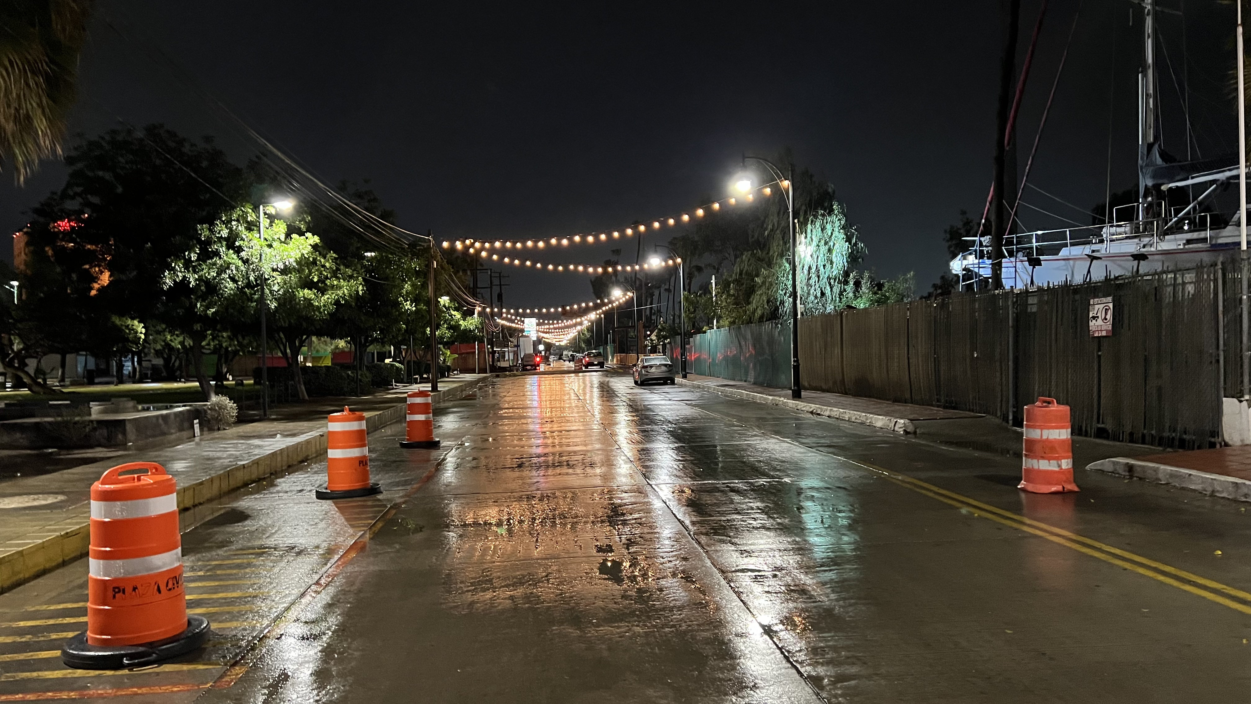 Deserted Marina Ave